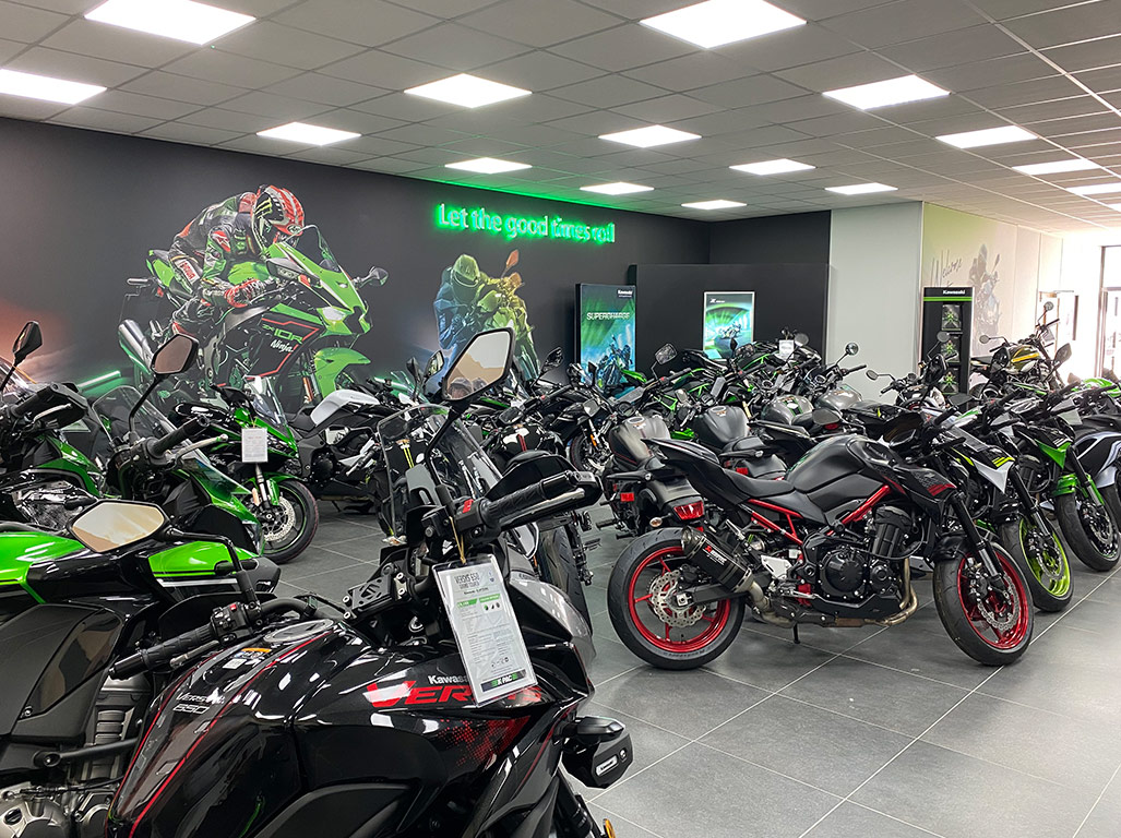 Honda shop kawasaki dealership