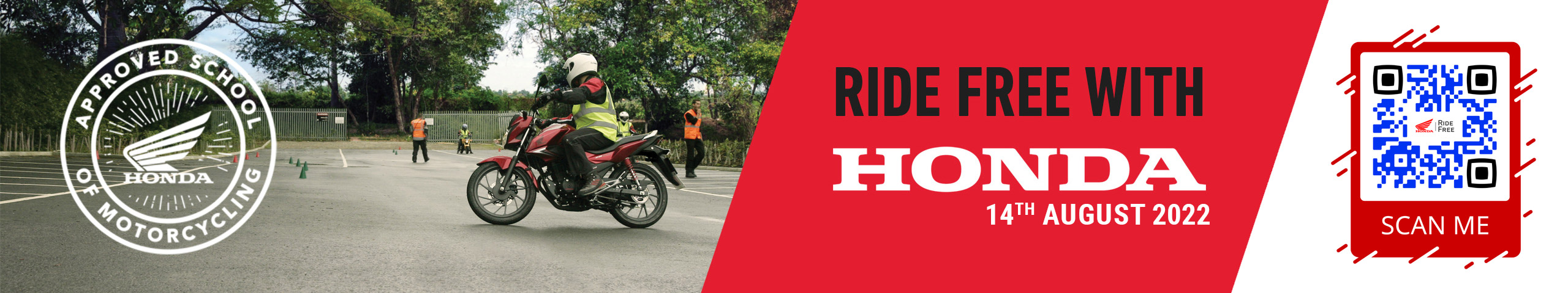 Ride Free with Honda